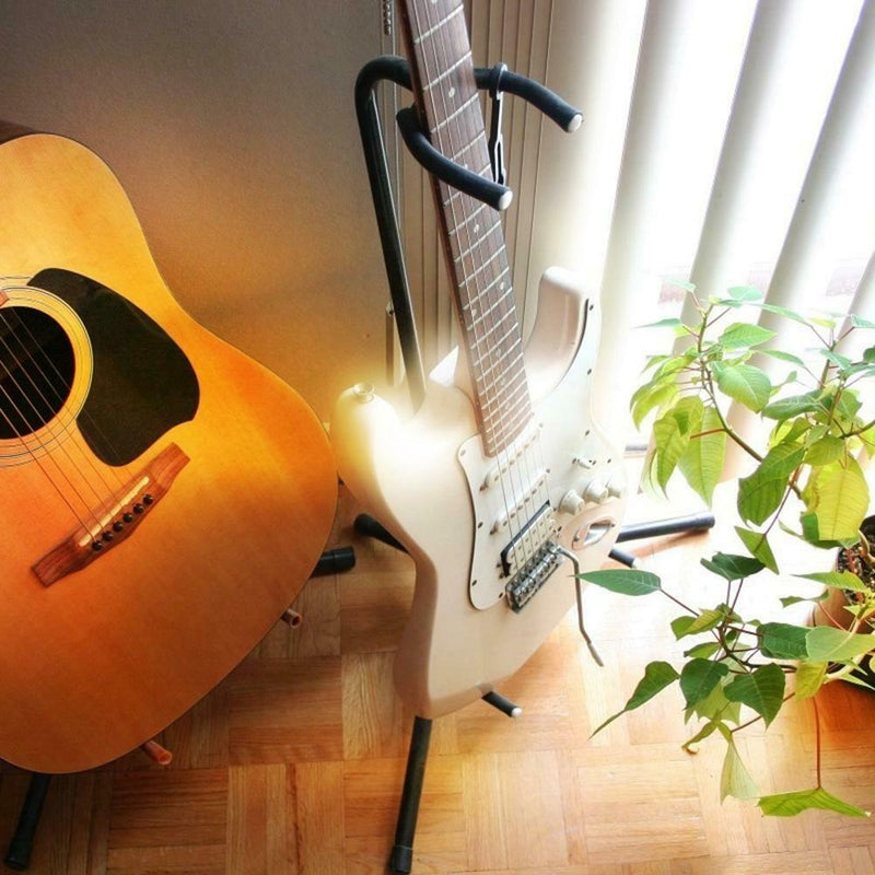 Guitar Floor Stand Holder Portable Bass Display Rack Folk Guitar Bracket A