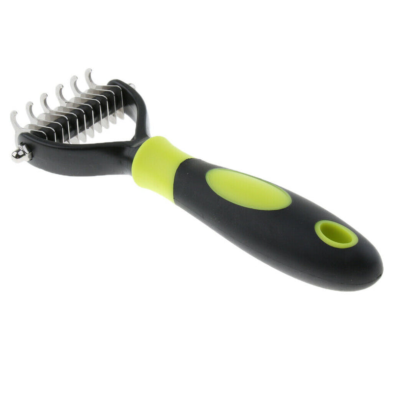Stainless Steel Pet Grooming Comb for Dog Cat Hair Deshedding Rake Coomb for