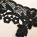 Steampunk Lace Bat Choker Crystal Beads Collar Pendant Necklace Gothic JewelrB&X