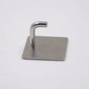 Stainless Steel Hooks Hanger Self-Adhesive Robe Towel Hook For Kitchen Bath S7J1