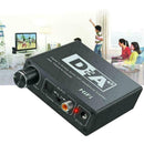 Optical Coaxial Digital to Analog Audio Converter RCA 2019 AUX Jack Adapter U3D9