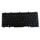 US Layout Replacement Laptop Keyboard Glossy Black Frame for Dell Latitude 3150