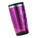 Double Walled Insulation Hot or Cold Mug Sports Water Bottle 400ml Purple
