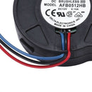 DC 12V 0.15A 2 Terminals Cooling Blower Fan 50mmx15mm for Laptop X4R2