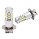 H3 80W XBD 16 LED 12V Auto Car Headlight Daytime