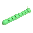 7 Holes Silicone Cable Organizer Earphone Wire Winder Phone Cord Line Holder