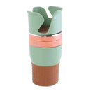 Multifunctional Car Cup Holder Drinking Bottle Sunglasses Mobile Phone Organizer