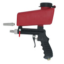 Portable Pneumatic Rust Blasting Handheld Sanding Gravity Sandblasting Gun A