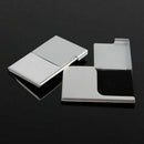 Stainless Steel Business ID Credit Card Holder Wallet Case Box Metal Pocket S2M2