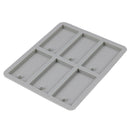 wax tablets silicone mould soy candle hand-made dried flowers aroma wax table!j