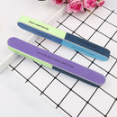 1Pc creative printing nail file sanding sand six-sided polishing file nail tool