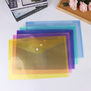 24X Assorted Colours A4 Plastic Document File Folder Pocket Wallet Envelope OZ