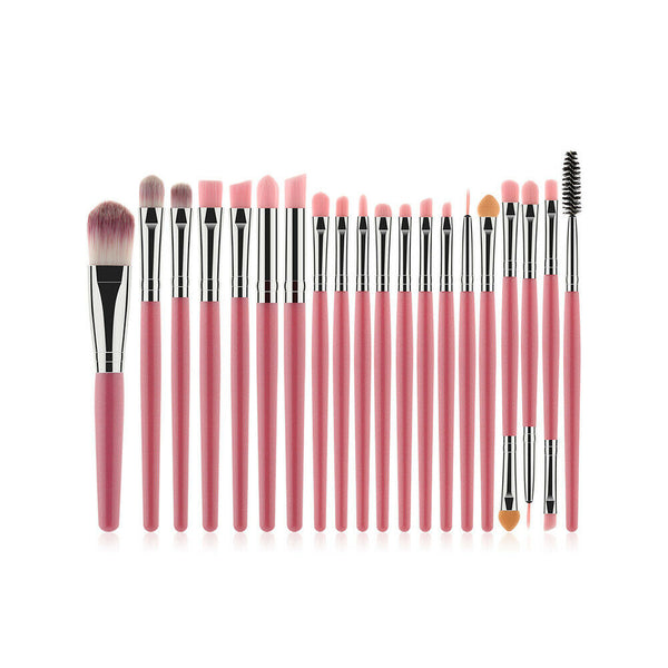 20pcs Makeup Brushes Set Eyeshadow Lip Cosmetic Foundation Brush (TM-195) A#S