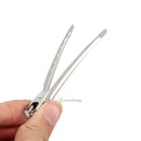 SN9F 10pcs Hair Clips Hair Stainless Steel Hairdressing Sectioning Clips Clamp