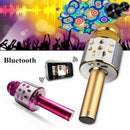 4 In 1 Wireless Bluetooth Karaoke Microphone USB Speaker Mini Home KTV Equipment