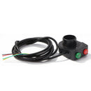 E-Bike Headlight Taillight Horn Switch 2 in 1 Electric Bicycle Accessories