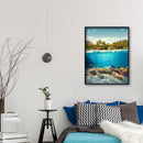 Full Drill Round Diamond Painting Undersea World Mosaic Picture Bead Craft