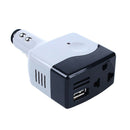 Car DC 12-24V to AC 220V Voltage Power Inverter Converter USB Charger   A