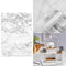 Set Of 2 Marble Contact Paper Waterproof Wall Paper For Bathroom Decor