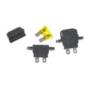 5Pcs Amp Auto Blade Standard Fuse Holder Box for Car Boat Truck with Cover 3C