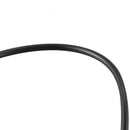 180 mm OD 5.7 mm Thickness Nitrile Rubber O-Ring Oil Seal gasketet Black C4O6
