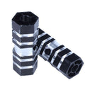 2pcs BMX Mountain MTB Bike Bicycle Alloy Axle Pedals Foot Stunt Pegs Black
