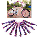 10x Bicycle Bike Cycling Tricycle Kid Girl Handlebar Colorful Streamer Tassel FT