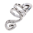 5Pc/Set Alloy Spiral Hair Braiding Dreadlock Beads`Jewelry Rings Cuffs Tube C BX