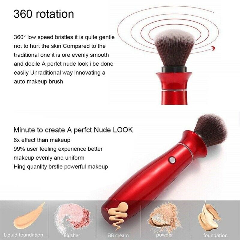 Multi Functional Makeup Cleaning Brush Tool Professional Electric Automatic D5O4