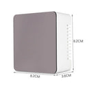 Led Alarm Clock Digital Electronic Led Mirror Clock Multifunction Temperatu