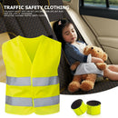 Reflective Vest School Children Training Breathable Jacket Scooter Cycling