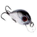 5Pcs 1.5g 3cm Wobbler Crankbait Mini Fly Fishing Cranks Lure Baits 10