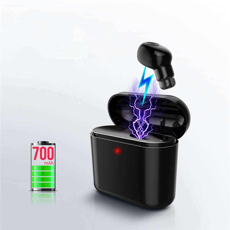 Invisible Wireless Mini Bluetooth Headset Wireless Mobile Phone With 700 Ma K4P9