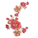 Flower Embroidered Lace Trim for Clothes Dress Sewing Applique Patches