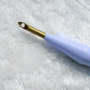 Adjustable Punch Stitching Kit Rug Yarn Embroidery Pen Felting Threader Needles