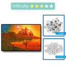 1000pcs DIY Sunset Fantastic Castle Puzzle Educational Learning Jigsaw Toys