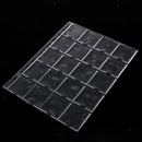 Clear Plastic Coin Pocket Page Protectors Coin Collections Holders Storage