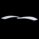 1 Pair of Non-Slip Silicone Bra Strap Cushions Shoulder Pads-White