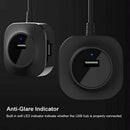 USB Hub, One to Four USB Expansion Hub, Circular HUB 3.0 Adapter V7O9