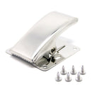 Fish Tail Clip Camping Cleaning Tools Fillet Clamp Stainless Steel Mounting Base