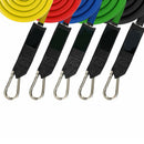 11x Resistance Band TPE Elastic Pull Rope Home Gym Fitness Equipment Tool