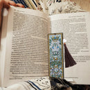 DIY Special Shaped Diamond Painting Leather Tassel Bookmark Creative Crafts