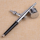Dual Action Gravity Feed Spray Airbrush Kit Tattoo Nail Art 0.3mm Metal
