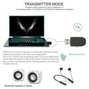 USB 5.0 Bluetooth Receiver Adapter 3.5mm AUX Stereo Speaker PC For TV Headp C2U1