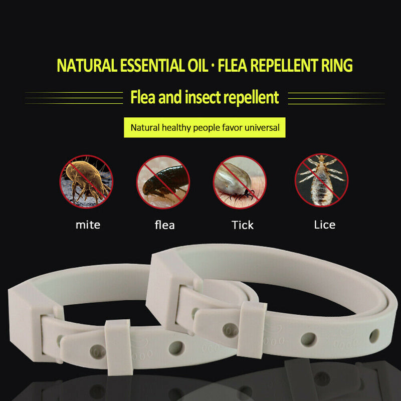 Adjustable Pet Collar Anti Mosquito Flea Pest Control Dog Cats Necklace (B)