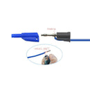P1050 1M 4Mm Banana To Banana Plug Soft Rv Test Cable Lead For Multimeter 5