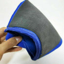 Premium Car Clay Mitt Glove for Detailing Polish Clay Bar Reusable Blue 5.5*8.7"