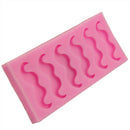 Beard Mustache Candy Silicone Fondant Mold Sugar Craft Christmas Cake Decor JR