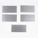 5 Pack 48*11*100mm Cooling Fin, Aluminum Heat Sink Radiator for CPU RAM IC LED