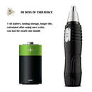 Electric Nose Hair Trimmer Nose and Ear Eyebrow Clippers Nasal X1O2 Water I5Z8